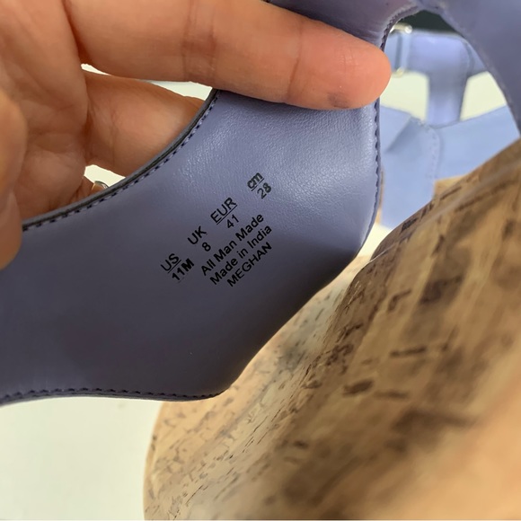 Naturalizer Womens Meghan Faux Leather Slingback Thong Sandals bue US 11 M - Picture 9 of 10